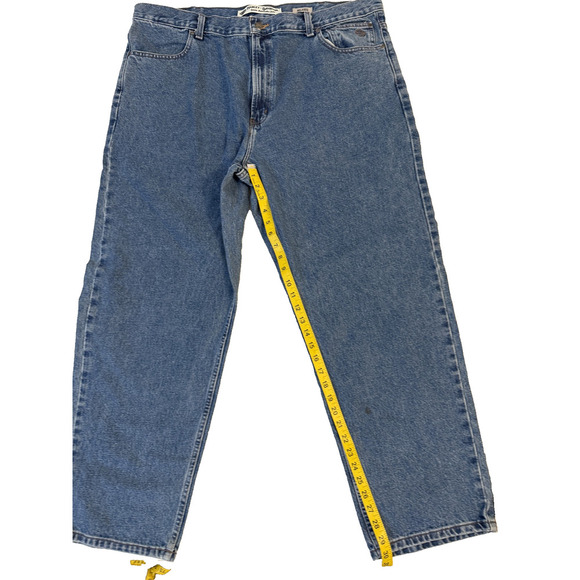 Harley Davidson Jeans Mens 42x30 Blue Relaxed Fit Denim Motorcycle Pant Biker - Picture 7 of 9